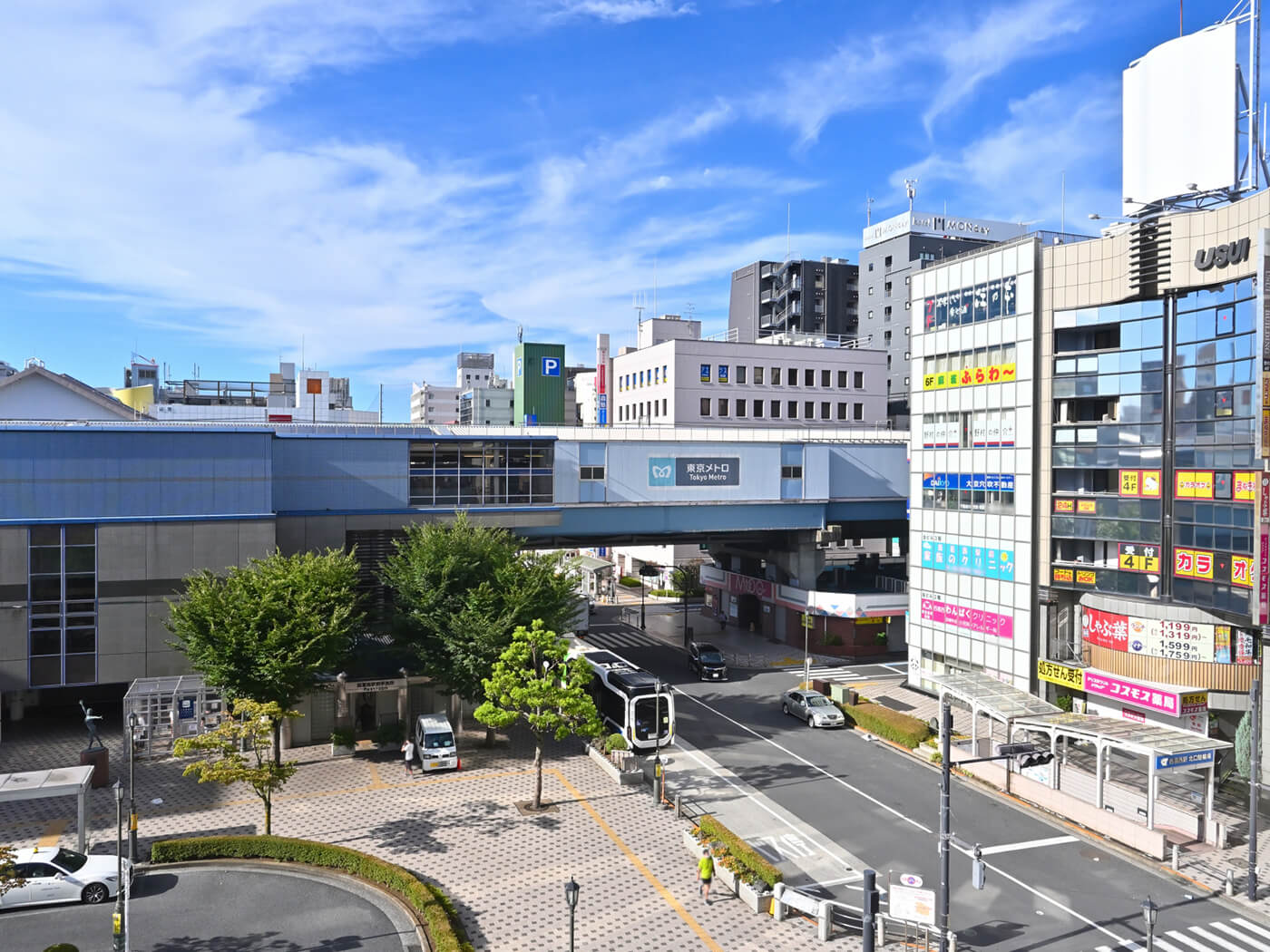 車で通いやすい